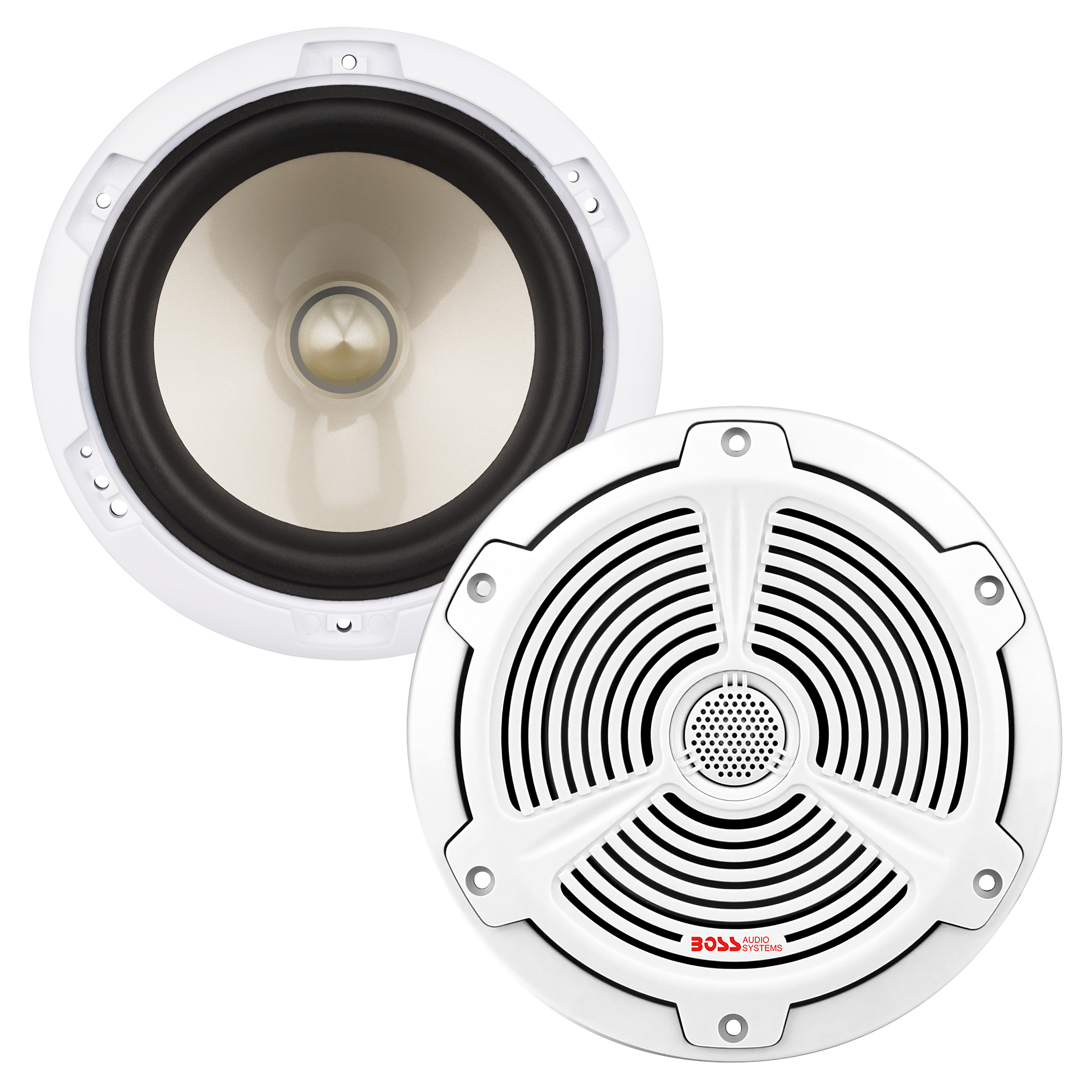 BOSS Audio Systems MR652C 6.5 inch Marine Boat Stereo Speakers BOSS Audio Systems MR652C 6.5 inch Marine Boat Stereo Speakers