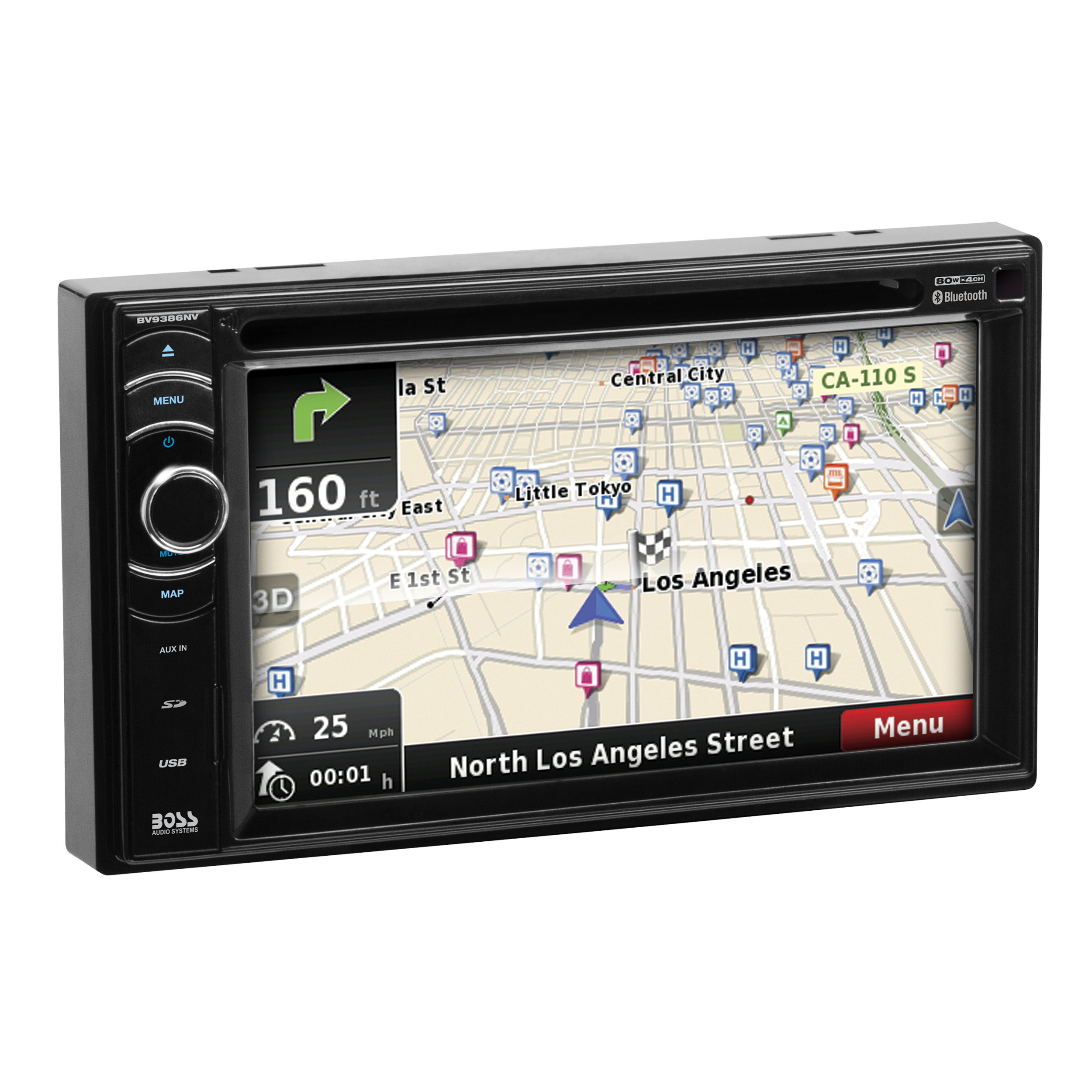 BOSS Audio Systems BV9386NV Car Stereo – Built-in GPS Navigation