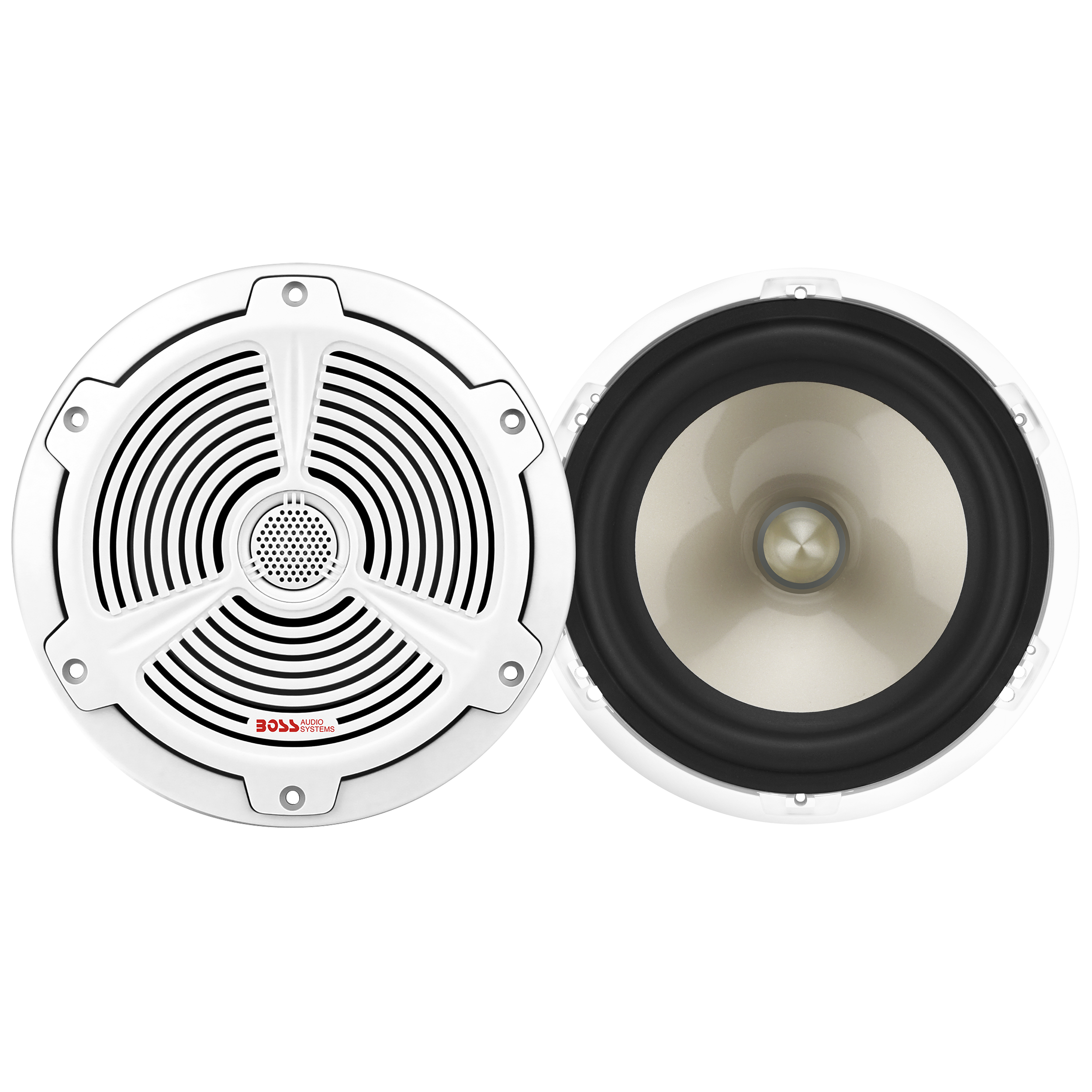 BOSS Audio Systems MR752C 7.5 inch Marine Boat Stereo Speakers