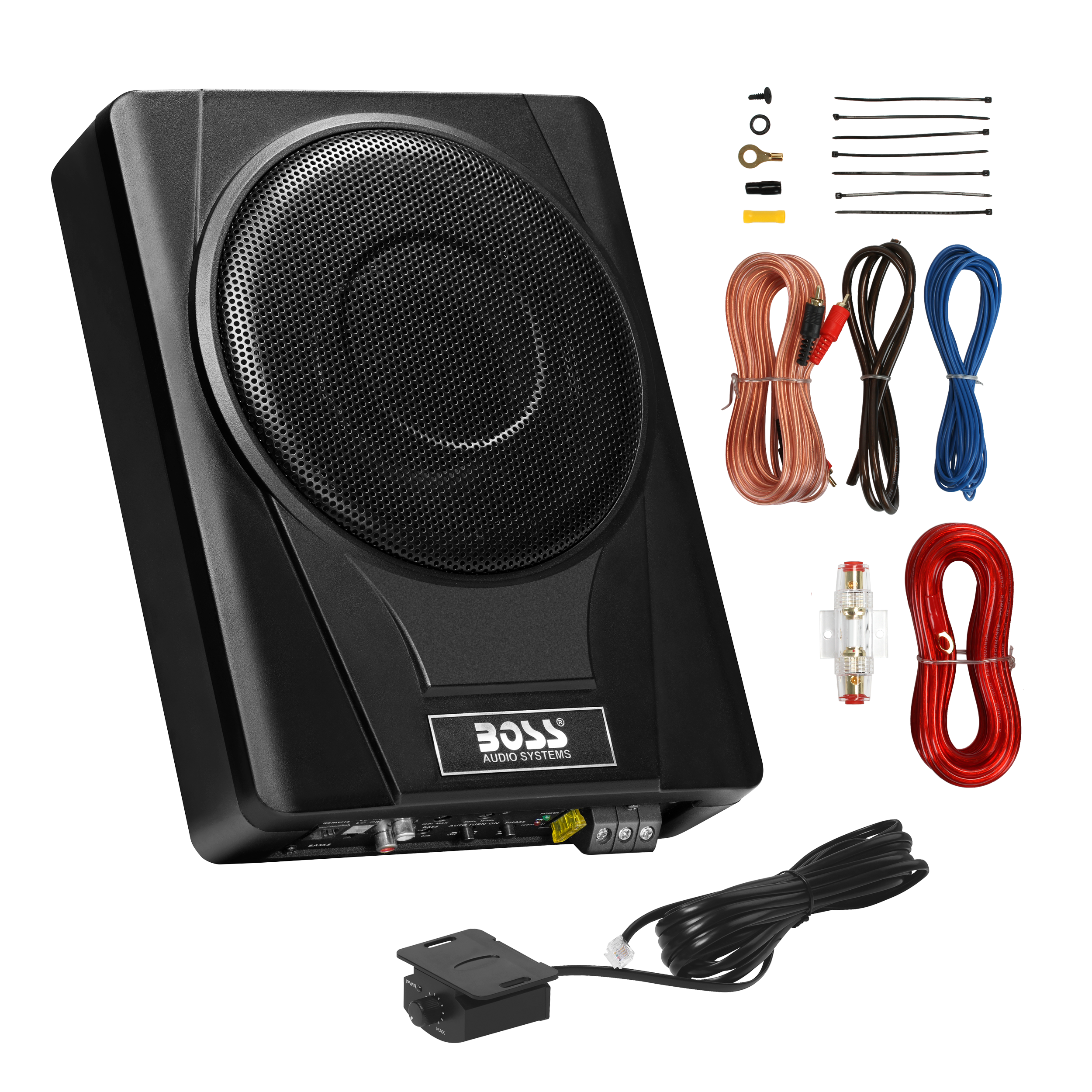 BOSS Audio Systems BASS8K Inch Powered Under Seat Car Subwoofer