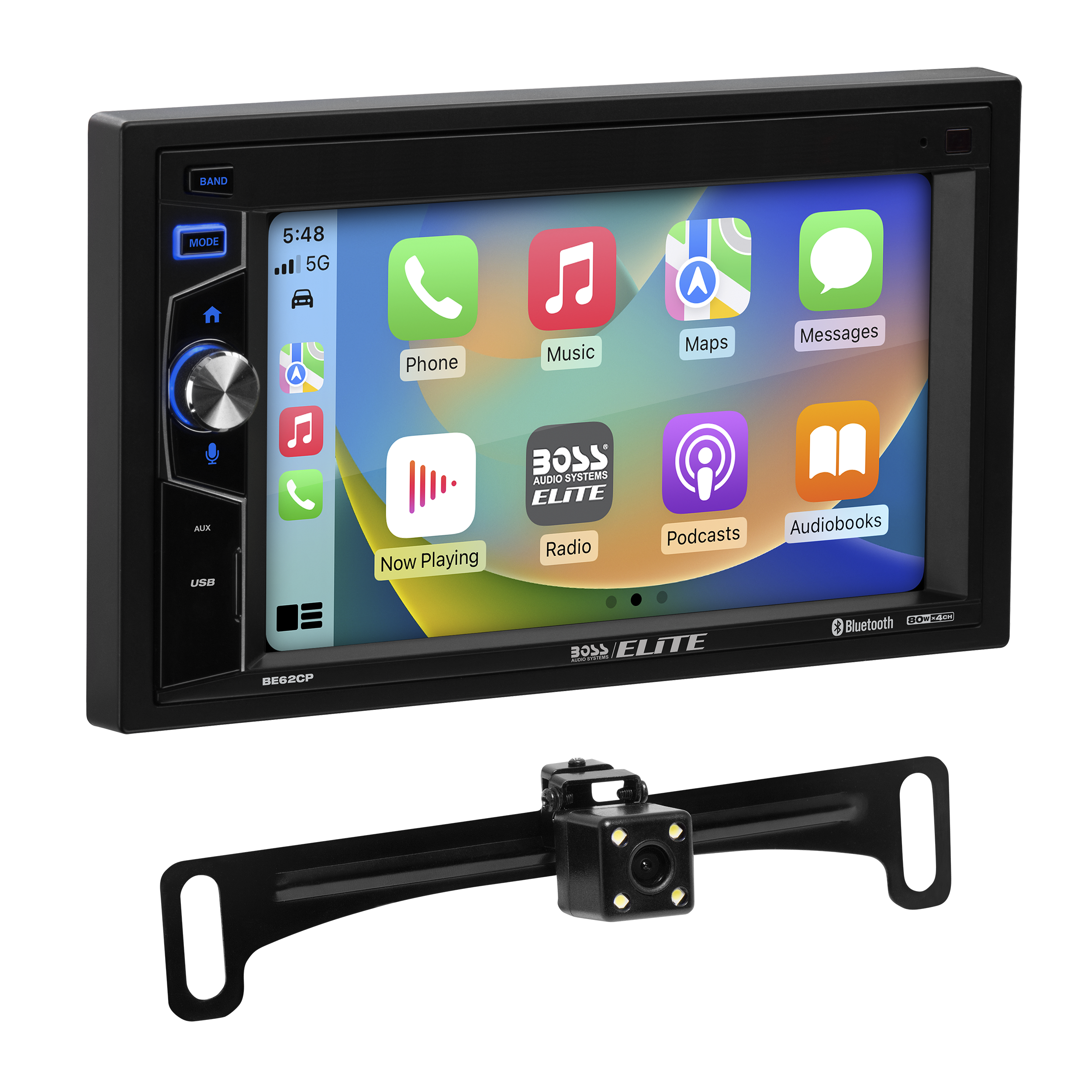 BOSS Audio Systems Elite Series BE62CP-C Car Stereo - Apple