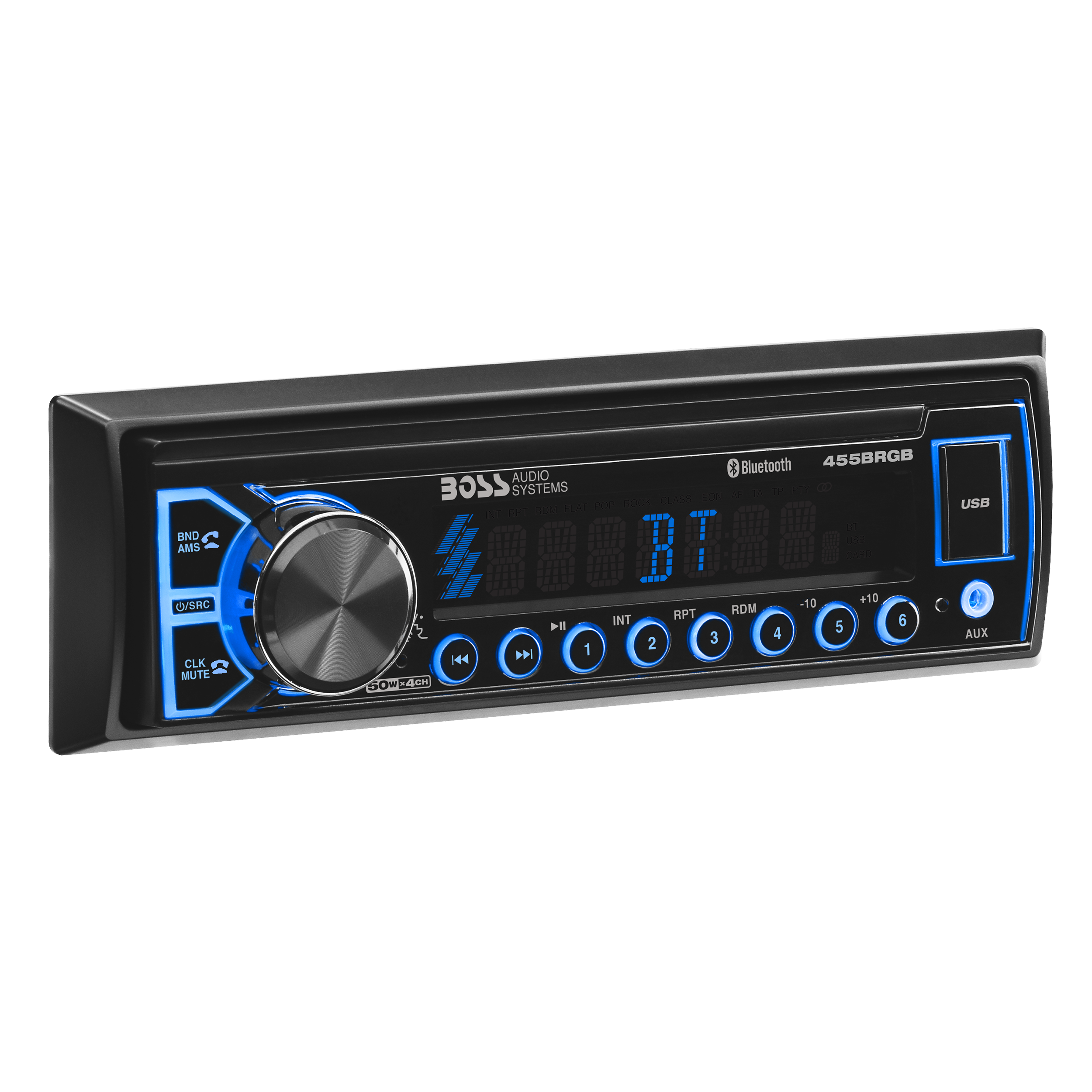 BOSS Audio Systems 455BRGB Car Audio Stereo System - Single BOSS Audio Systems 455BRGB Car Audio Stereo System - Single