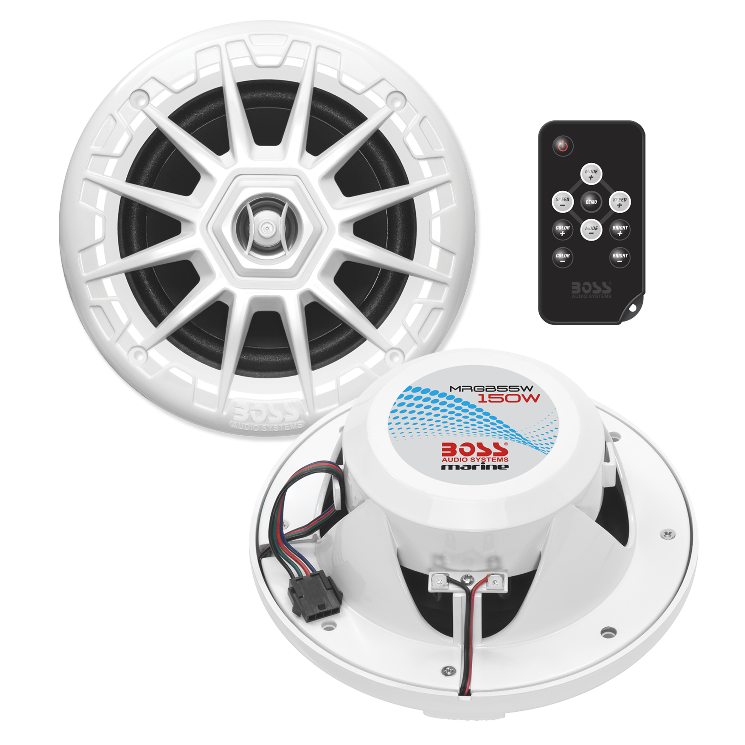 Sound System Package BOSS Audio Systems MR6W Inch Marine