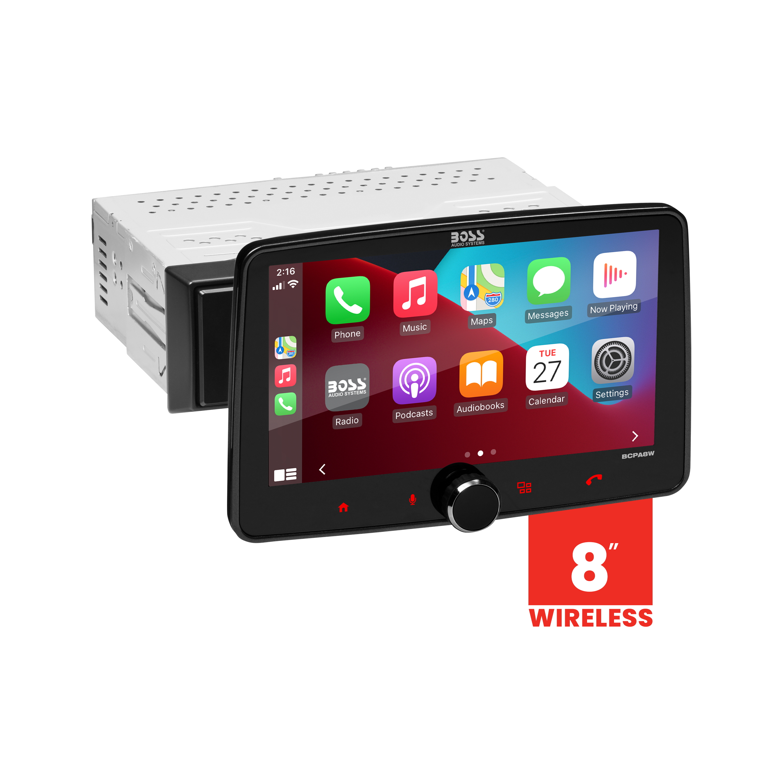 BOSS Audio Systems BCPA8W Car Stereo – Wireless Apple BOSS Audio Systems BCPA8W Car Stereo – Wireless Apple
