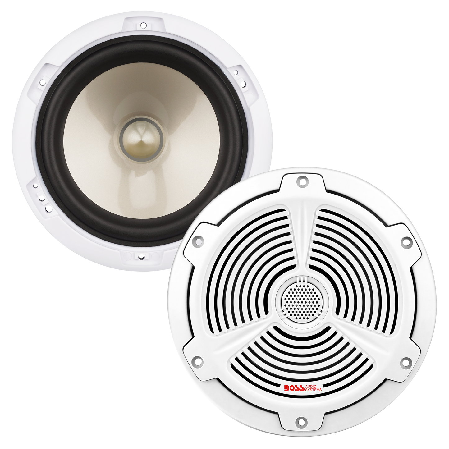 BOSS Marine Boat Stereo Sound System Speaker Package - MCK508WB.6