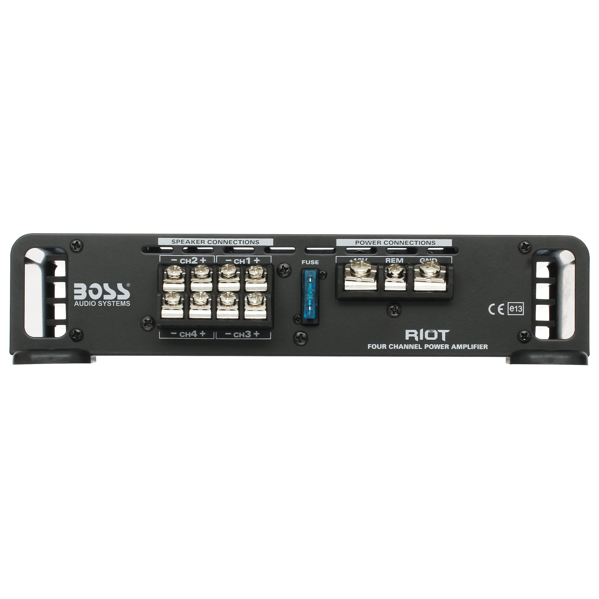 BOSS Audio Systems R1004 Riot Series 4 Channel Class A/B Car Amplifier ...
