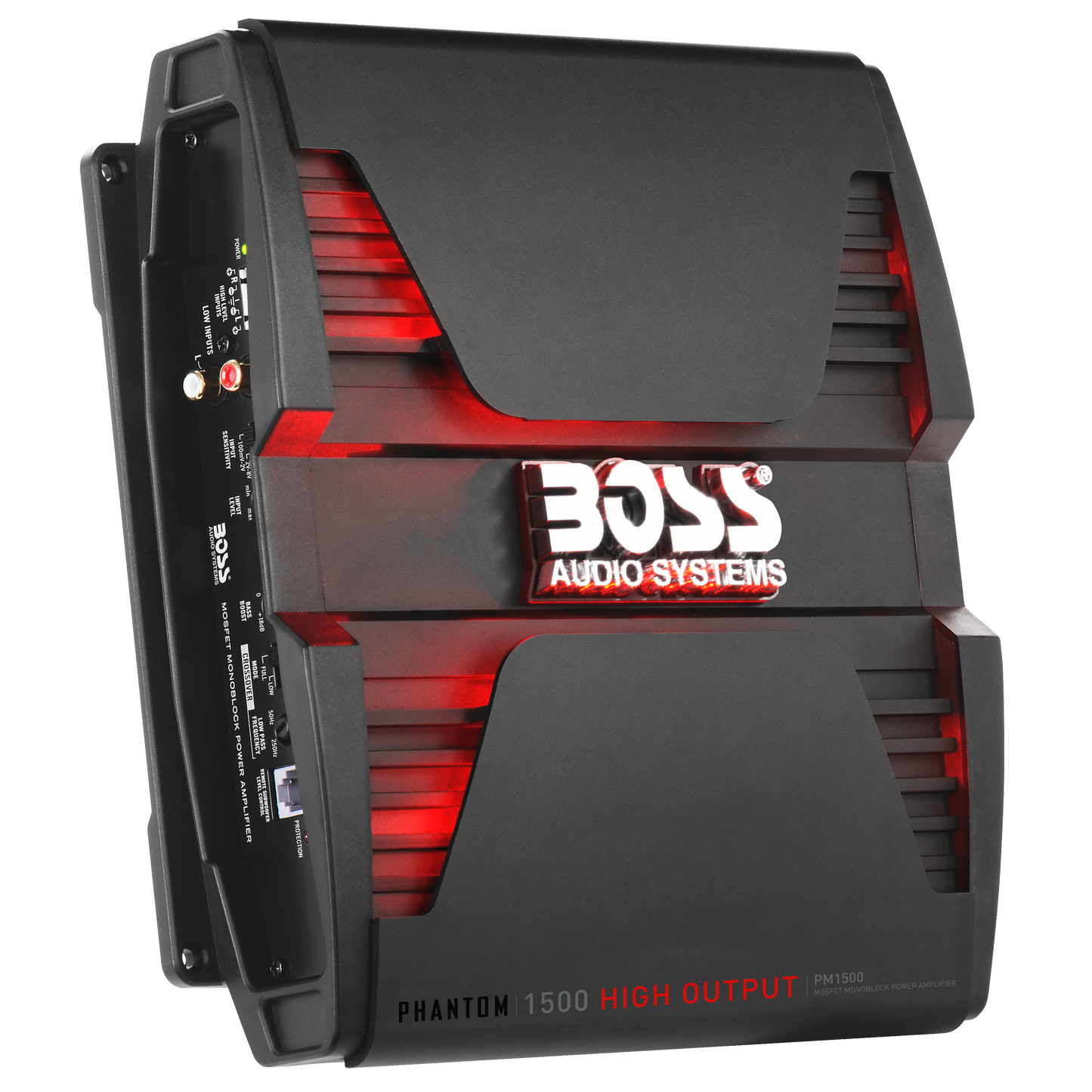 BOSS Audio Systems PM1500 Phantom Series Car Audio Amplifier 1500