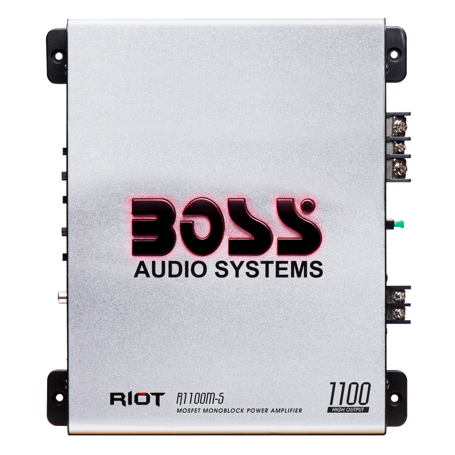 BOSS Audio Systems R1100M-S Monoblock Car Amplifier - 1100 High Output ...