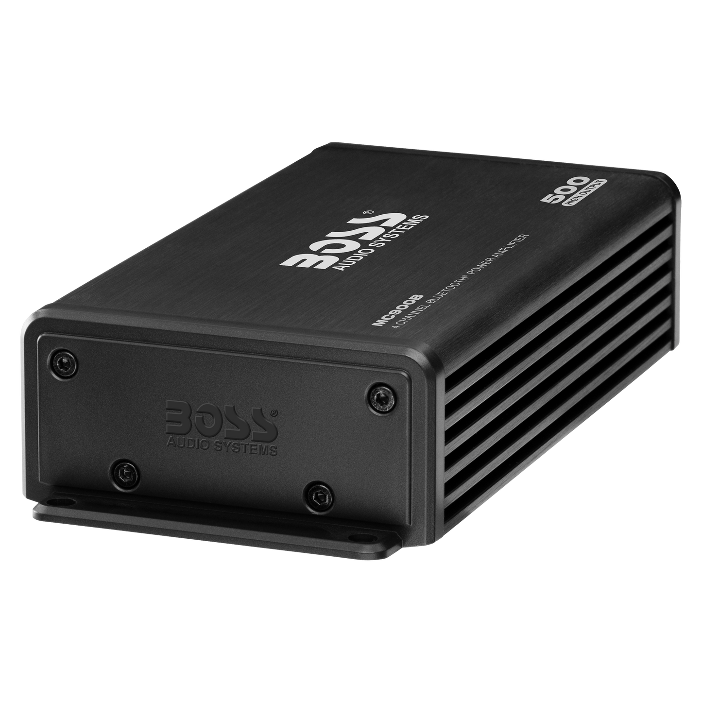 BOSS Audio Systems MC900B 4 Channel Class A/B Amplifier For ATV UTV Car  Marine - 500 High Output, 2-8 Ohm Stable, Low Level Inputs, Full Range,  Weatherproof, Hook Up To Subwoofer For Bass