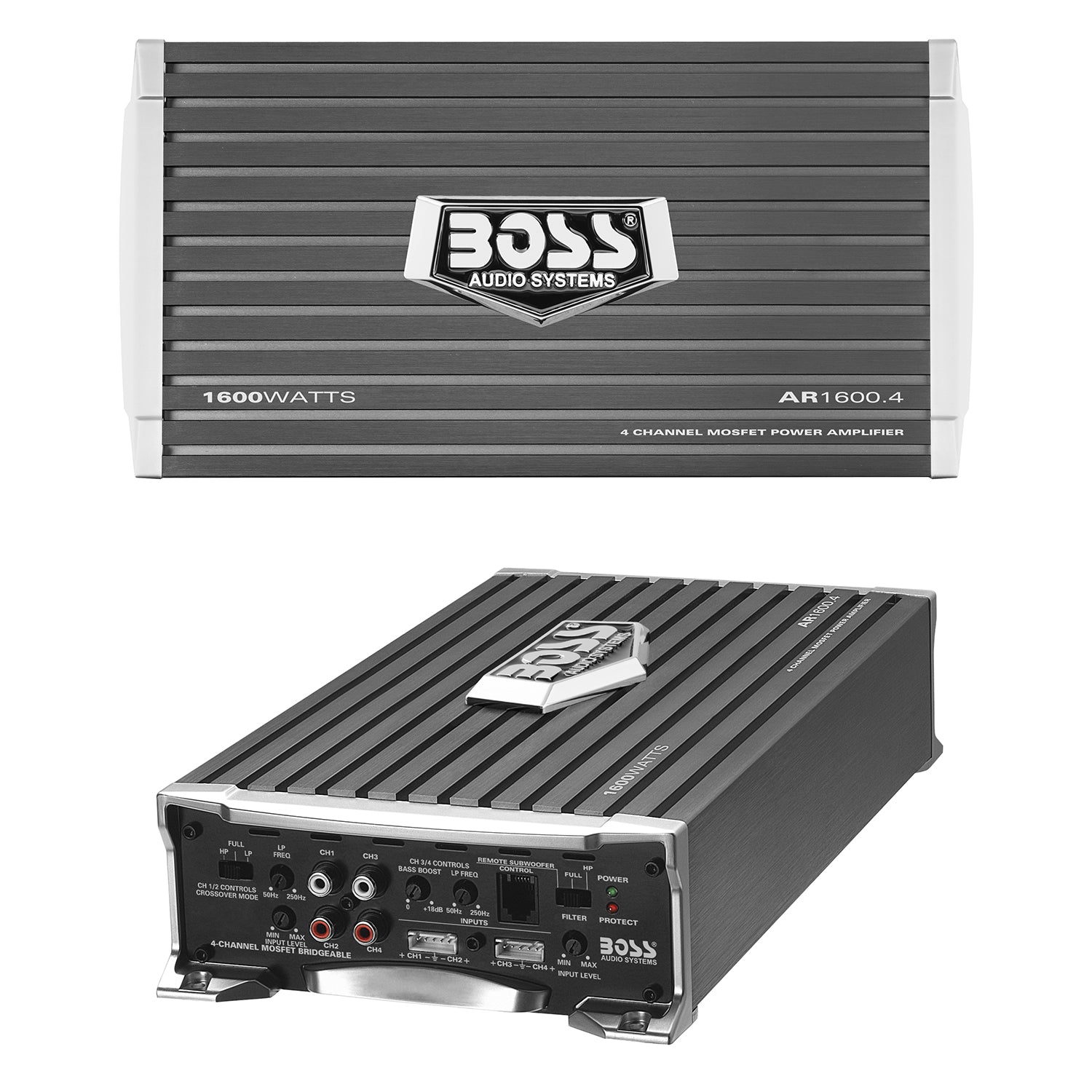 BOSS Audio Systems AR1600.4 Armor Series 4 Channel Class A/B Car ...