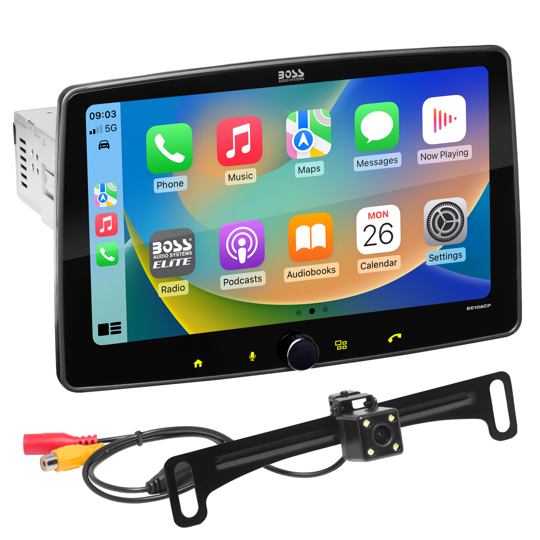 BOSS Audio Systems BE10ACPC Car Audio Stereo System Apple CarPlay