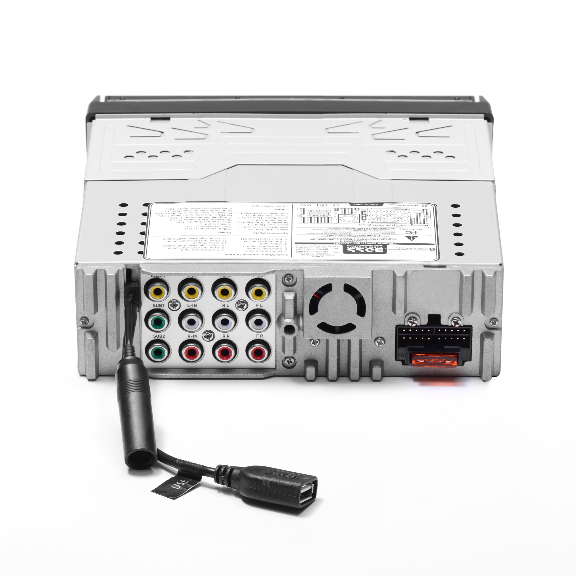 BOSS Audio Systems BVD9988B Car Stereo - Single Din, 7 Inch Touchscreen ...
