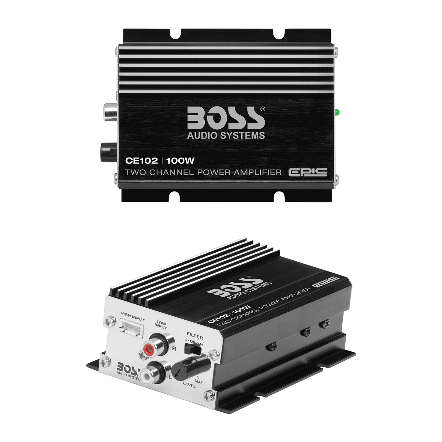 BOSS Audio Systems CE102 Epic Series 2 Channel Class A/B Car BOSS Audio Systems CE102 Epic Series 2 Channel Class A/B Car