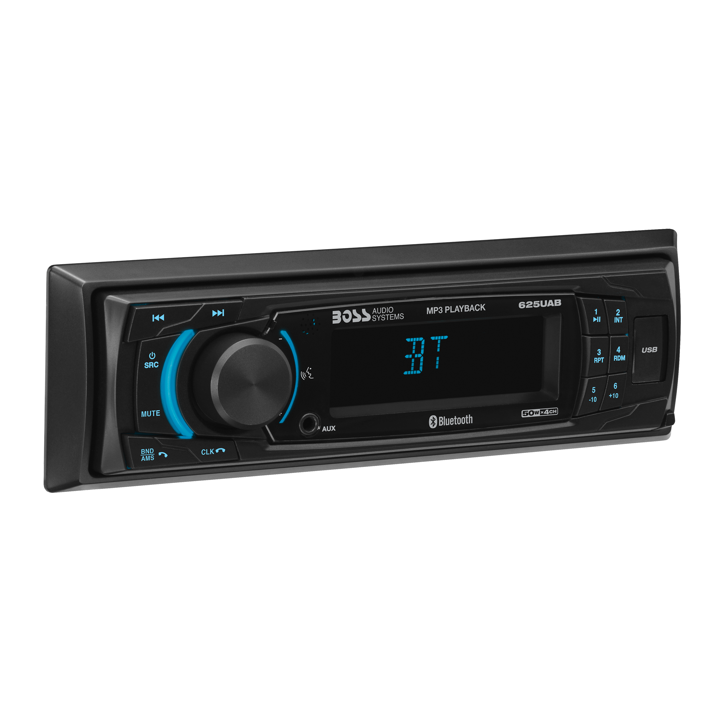  BOSS Audio Systems 616UAB Car Stereo - Single Din, Bluetooth,  No CD DVD Player, AM/FM Radio Receiver, Wireless Remote Control, MP3, USB,  Aux-in, : Electronics