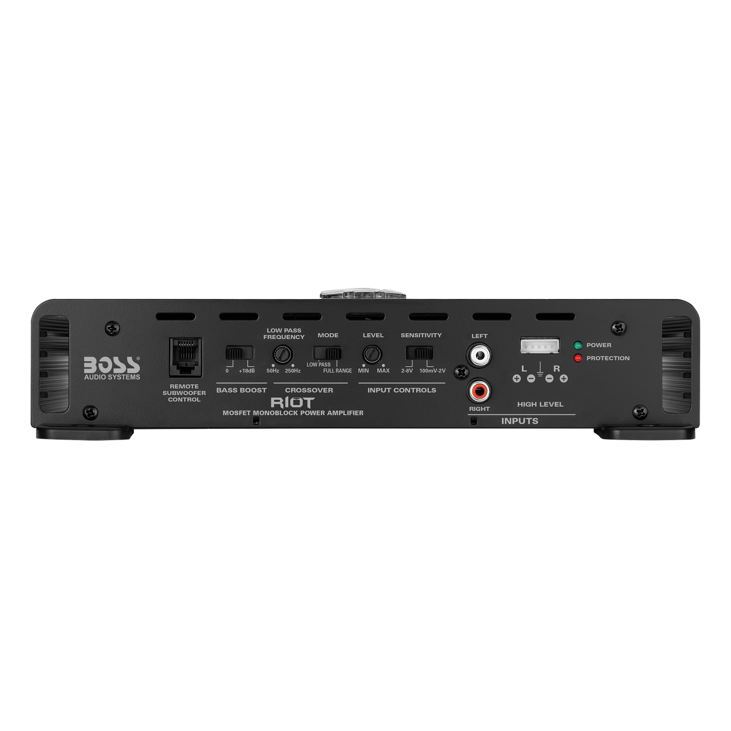 BOSS Audio Systems R1100M-S Monoblock Car Amplifier - 1100 High BOSS Audio Systems R1100M-S Monoblock Car Amplifier - 1100 High