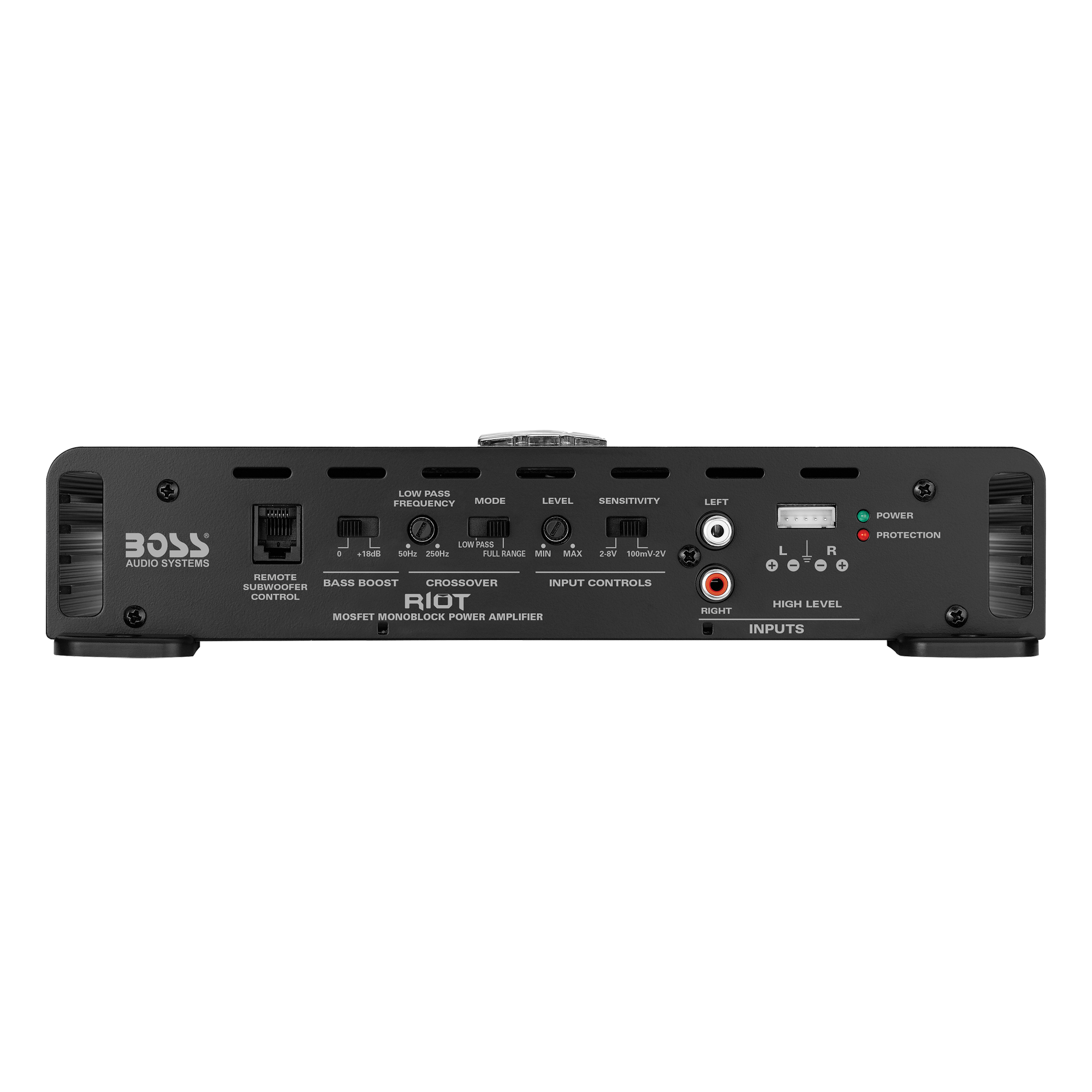 BOSS Audio Systems R1100M-S Monoblock Car Amplifier - 1100 High Output ...