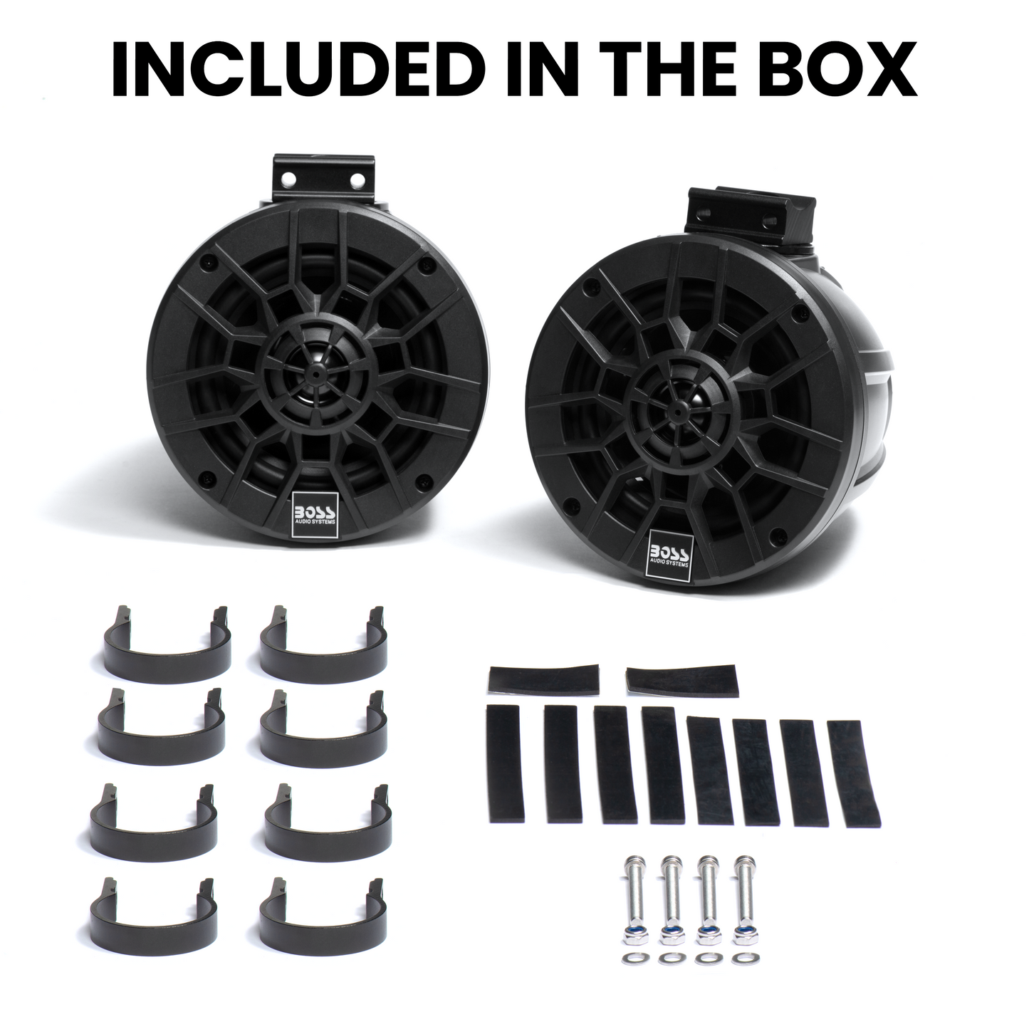 BOSS Audio Systems MPWT50 ATV UTV Marine Boat 5.25 Inch Wake Tower BOSS Audio Systems MPWT50 ATV UTV Marine Boat 5.25 Inch Wake Tower
