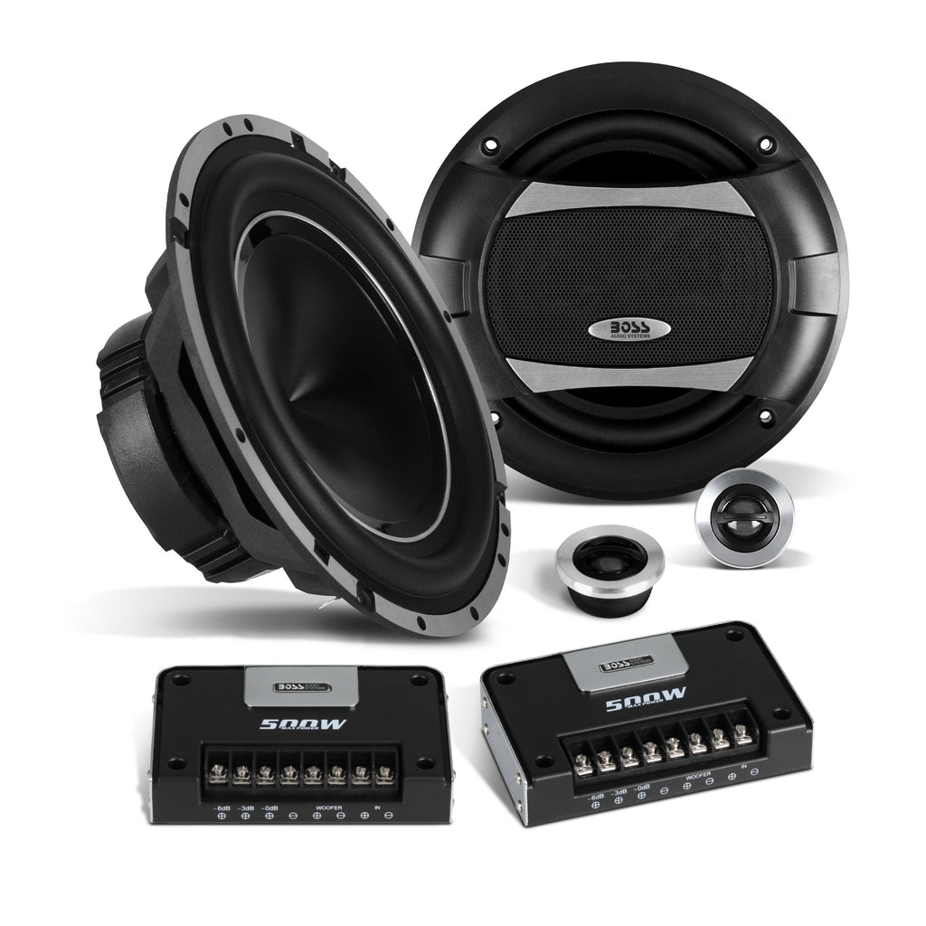 2 coaxiale luidsprekers 4-weg BOSS AUDIO SYSTEMS 2 coaxiale luidsprekers 4-weg BOSS AUDIO SYSTEMS