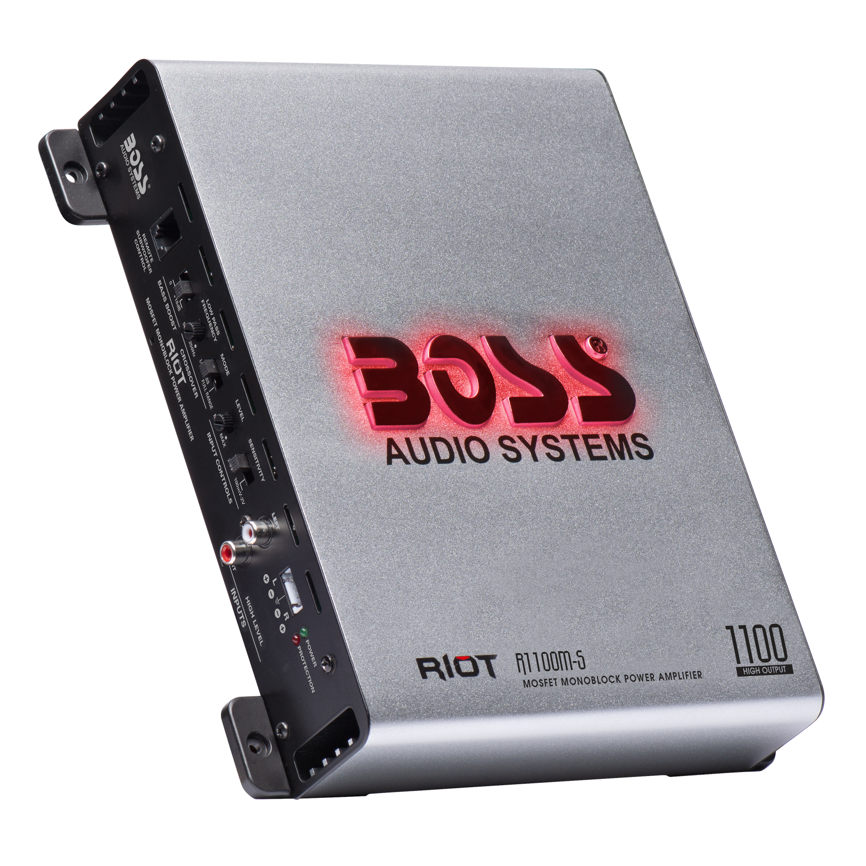 BOSS Audio Systems R1100M-S Monoblock Car Amplifier - 1100 High Output ...