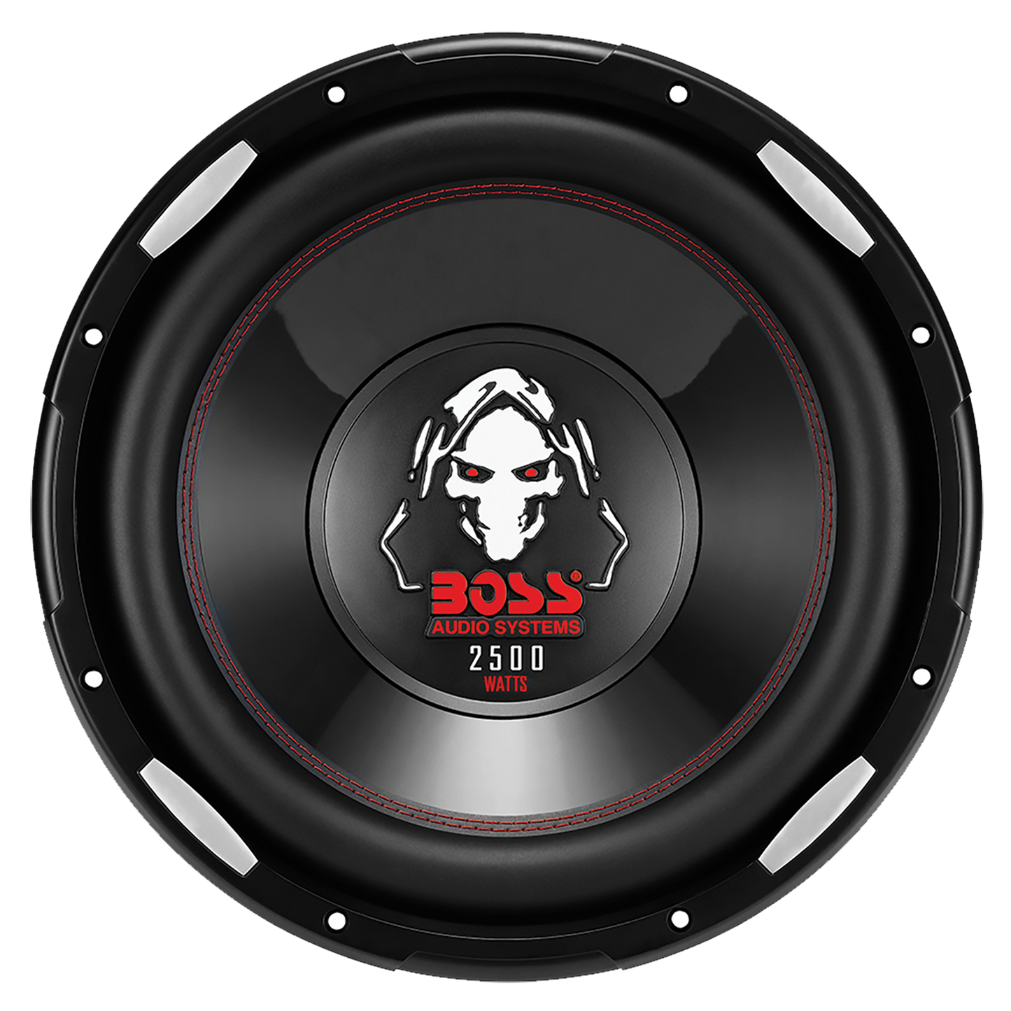 BOSS Audio Systems P156DVC Phantom Series 15 Inch Car Subwoofer – 2500  Watts Max, Dual 4 Ohm Voice Coil, Sold Individually, Hook Up To Amp