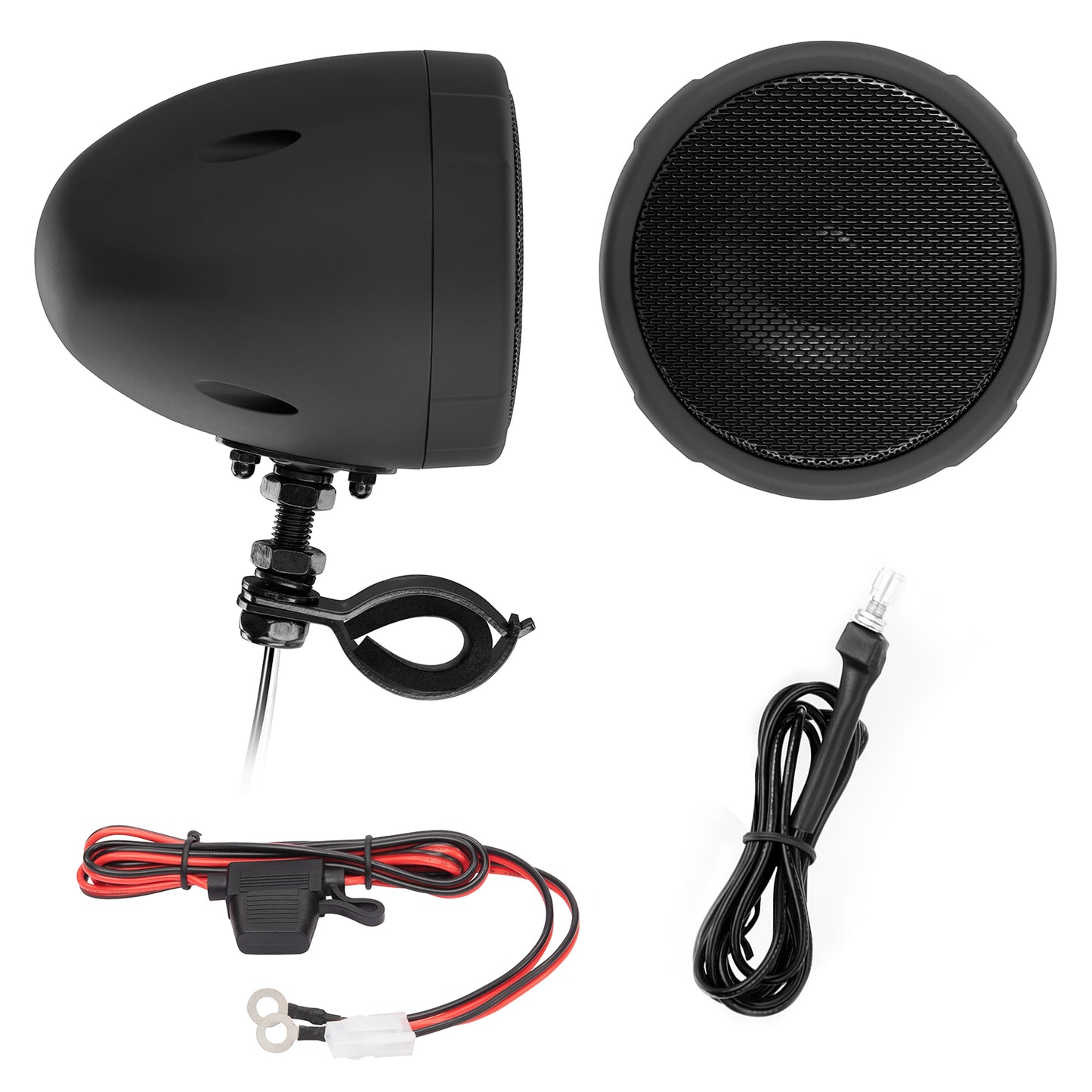 bose bluetooth motorcycle helmet speakers Boss Audio 3" MCBK425BA Motorcycle Speaker System - Black
