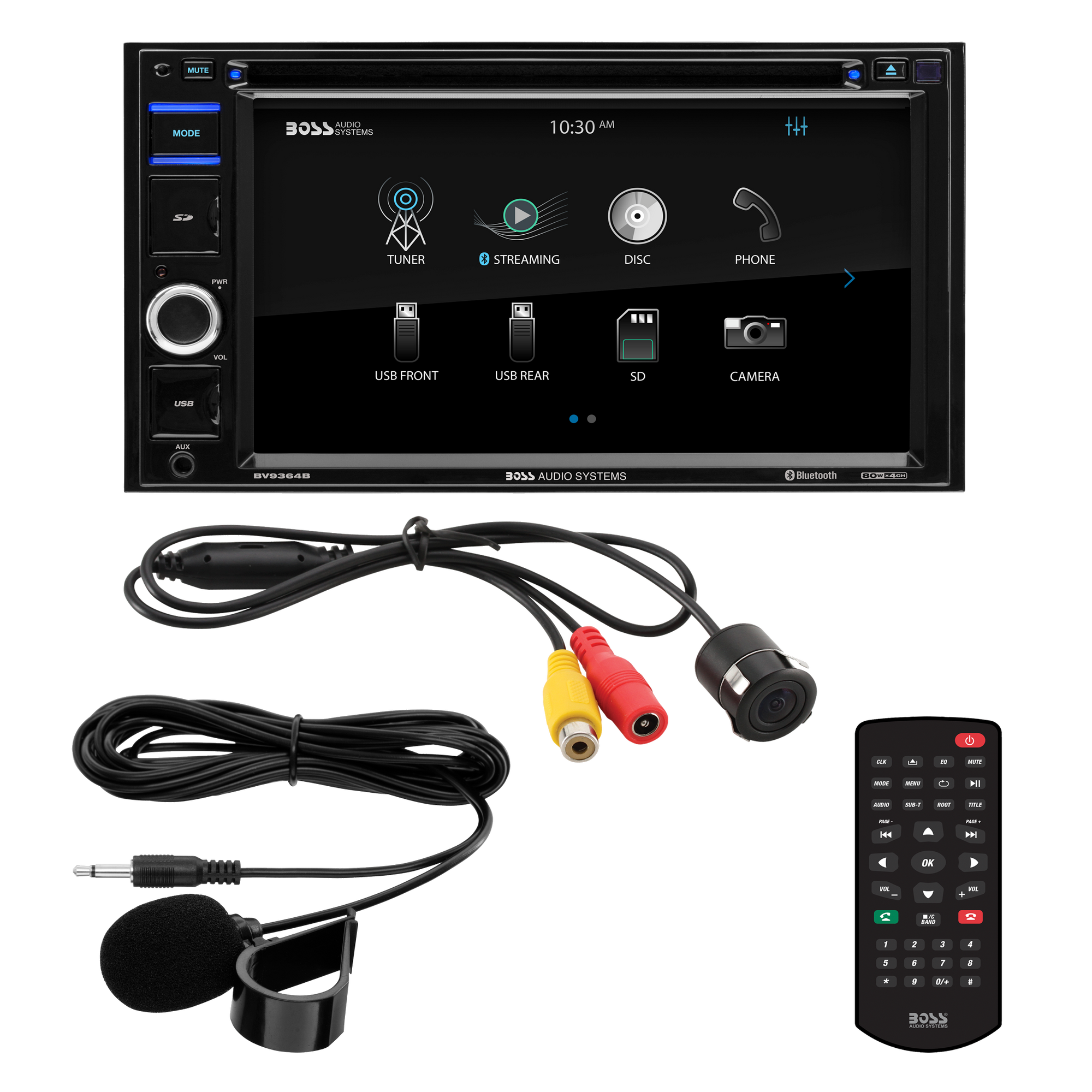 BOSS Audio Systems BVB9364RC Car Stereo - Double Din, 6.2 Inch