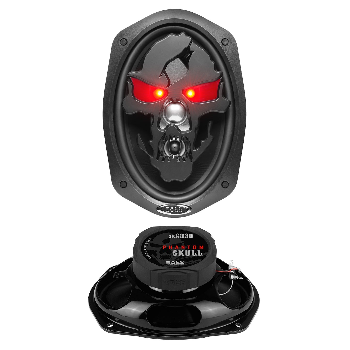 BOSS Audio Systems SK693B Skull Series 6 x 9 Inch Car Door