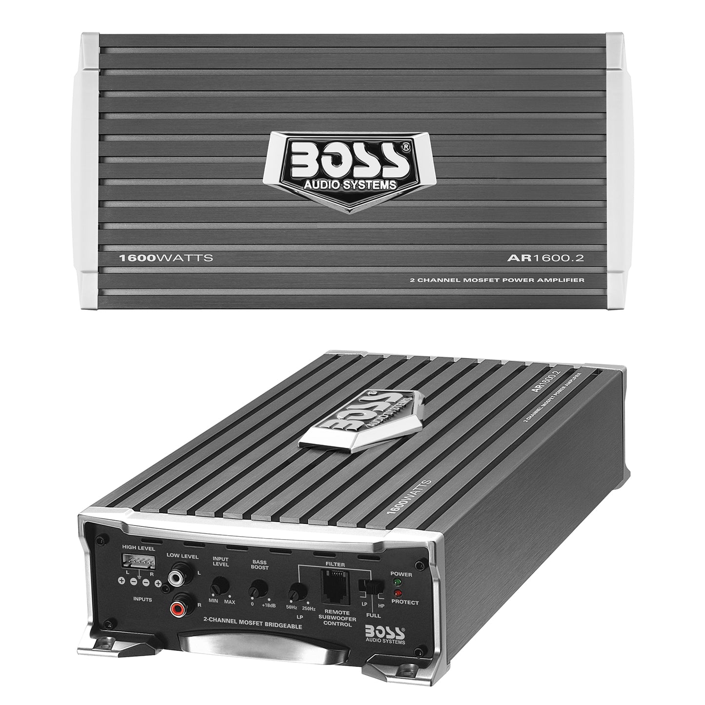 BOSS Audio Systems AR1600.2 Armor Series Car Audio Amplifier