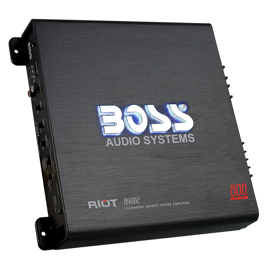 BOSS Audio Systems R4002 Riot Series 2 Channel Class A/B Car