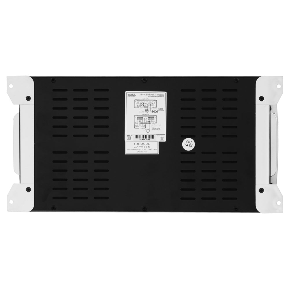 BOSS Audio Systems AR1600.2 Armor Series 2 Channel Class A/B BOSS Audio Systems AR1600.2 Armor Series 2 Channel Class A/B