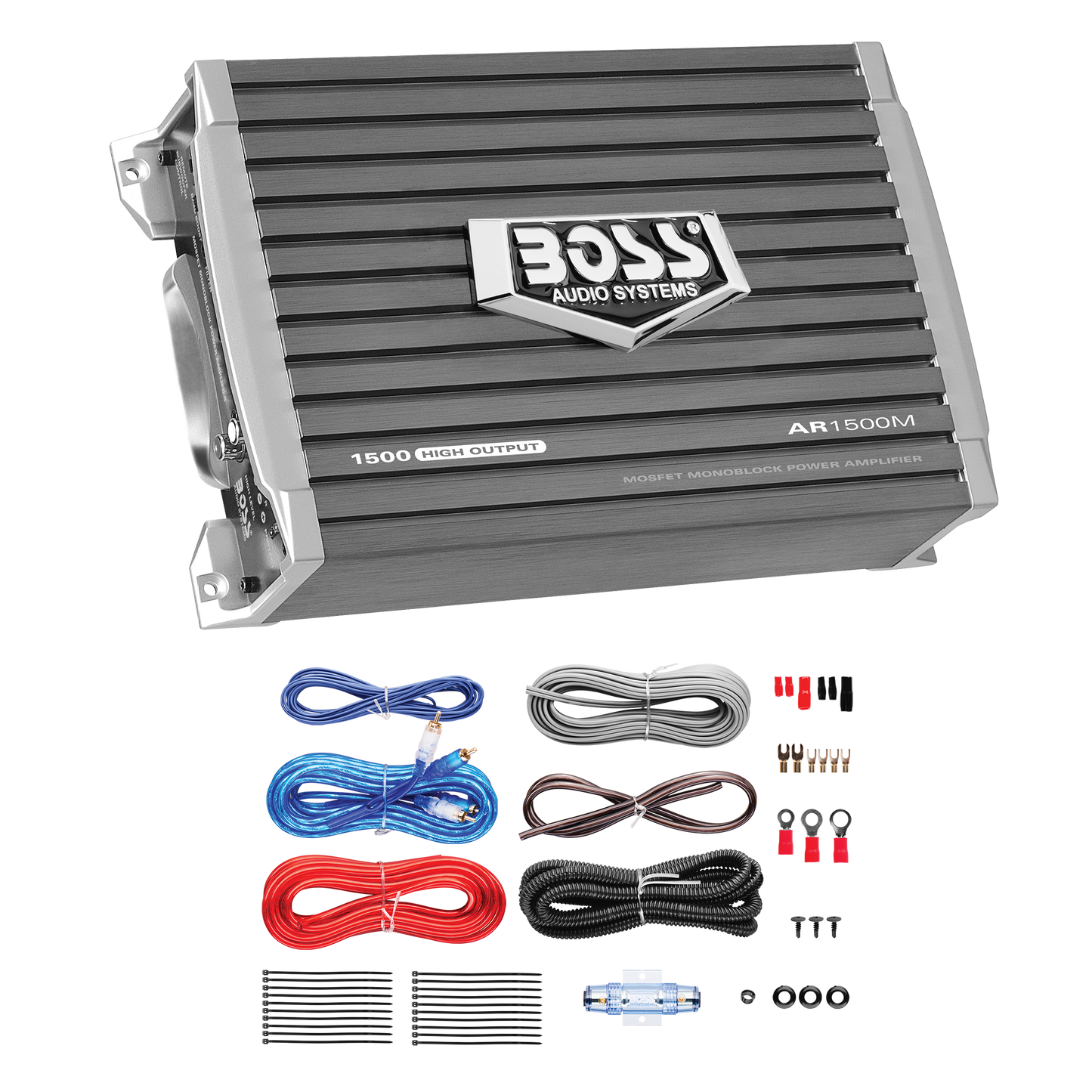 BOSS Audio Systems AR1500M Armor Series Monoblock Class A/B
