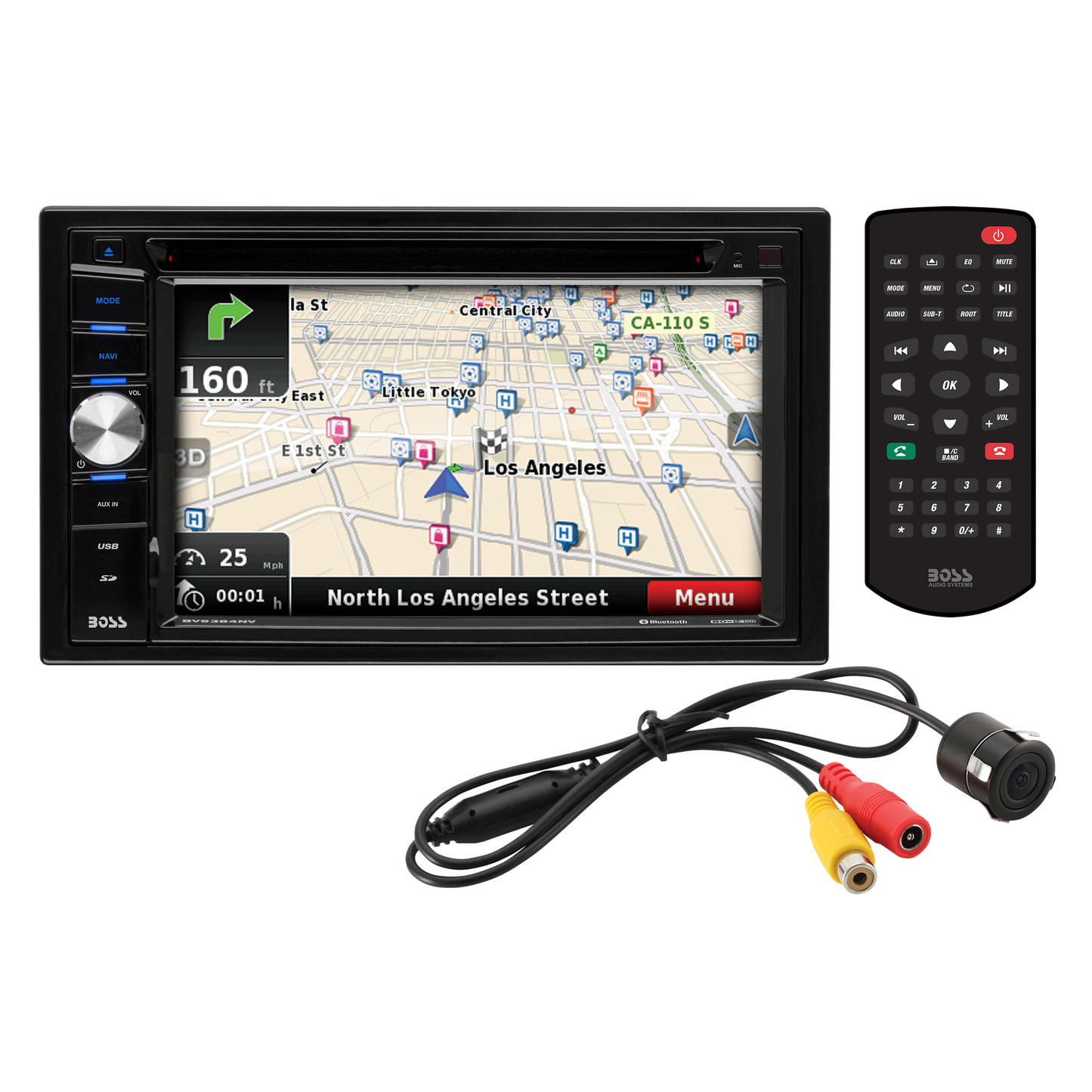 Double din car stereo with navigation deals