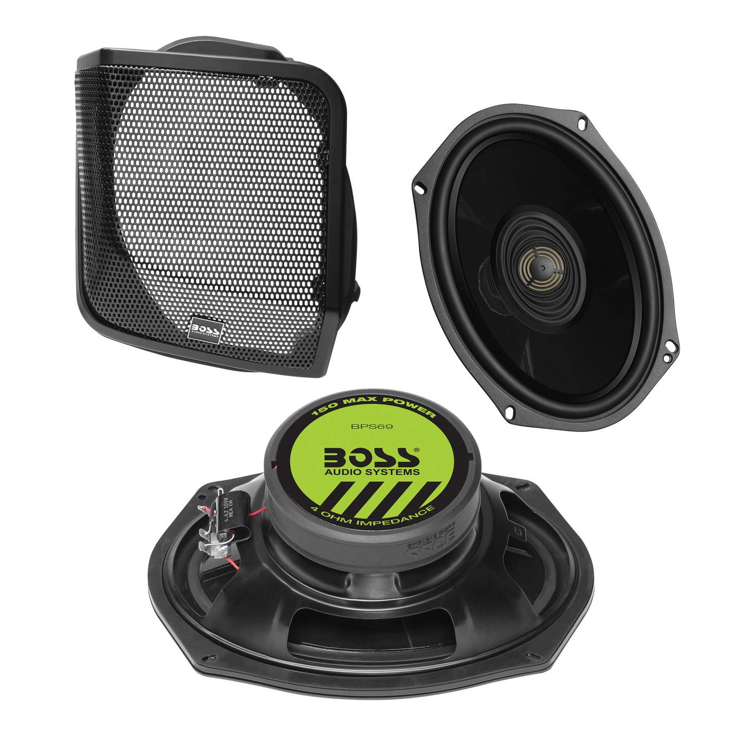 BOSS Audio Systems BHD98 Harley Davidson 6 x 9 Inch BOSS Audio Systems BHD98 Harley Davidson 6 x 9 Inch