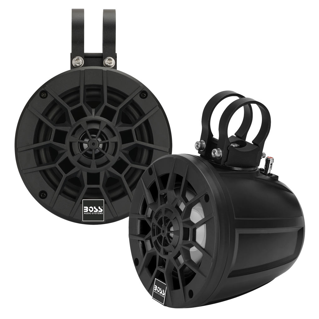BOSS Audio Systems MPWT50 ATV UTV Marine Boat 5.25 Inch Wake Tower