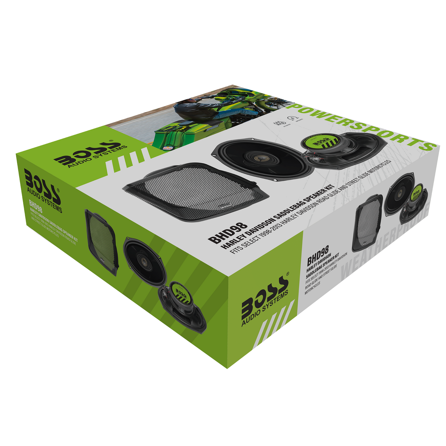 BOSS Audio Systems BHD98 Harley Davidson 6 x 9 Inch