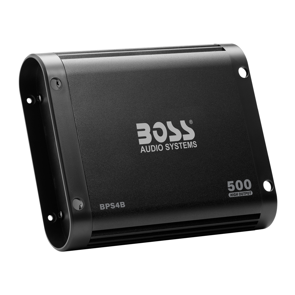 BOSS Audio Systems BPS4B ATV UTV Audio Amplifier Weatherproof