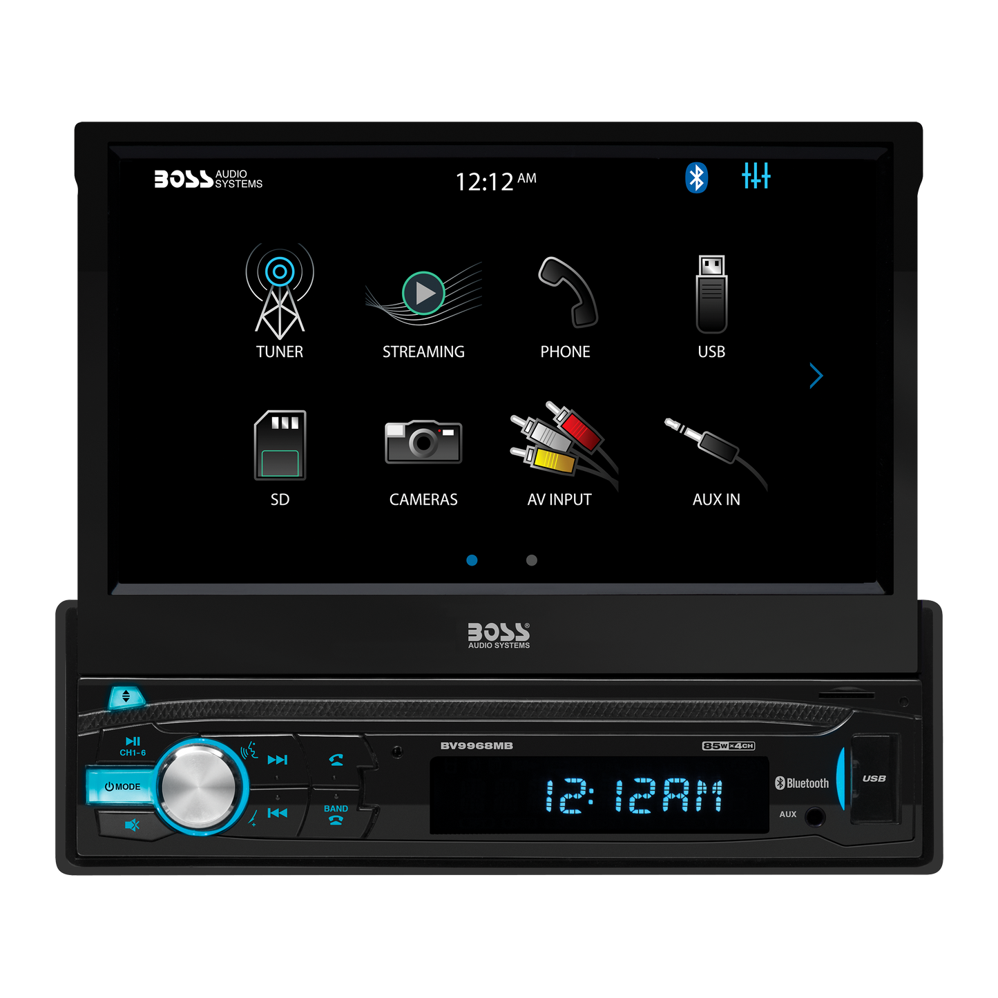 BOSS Audio Systems BV9968MB Car Stereo – Single Din, 7 Inch