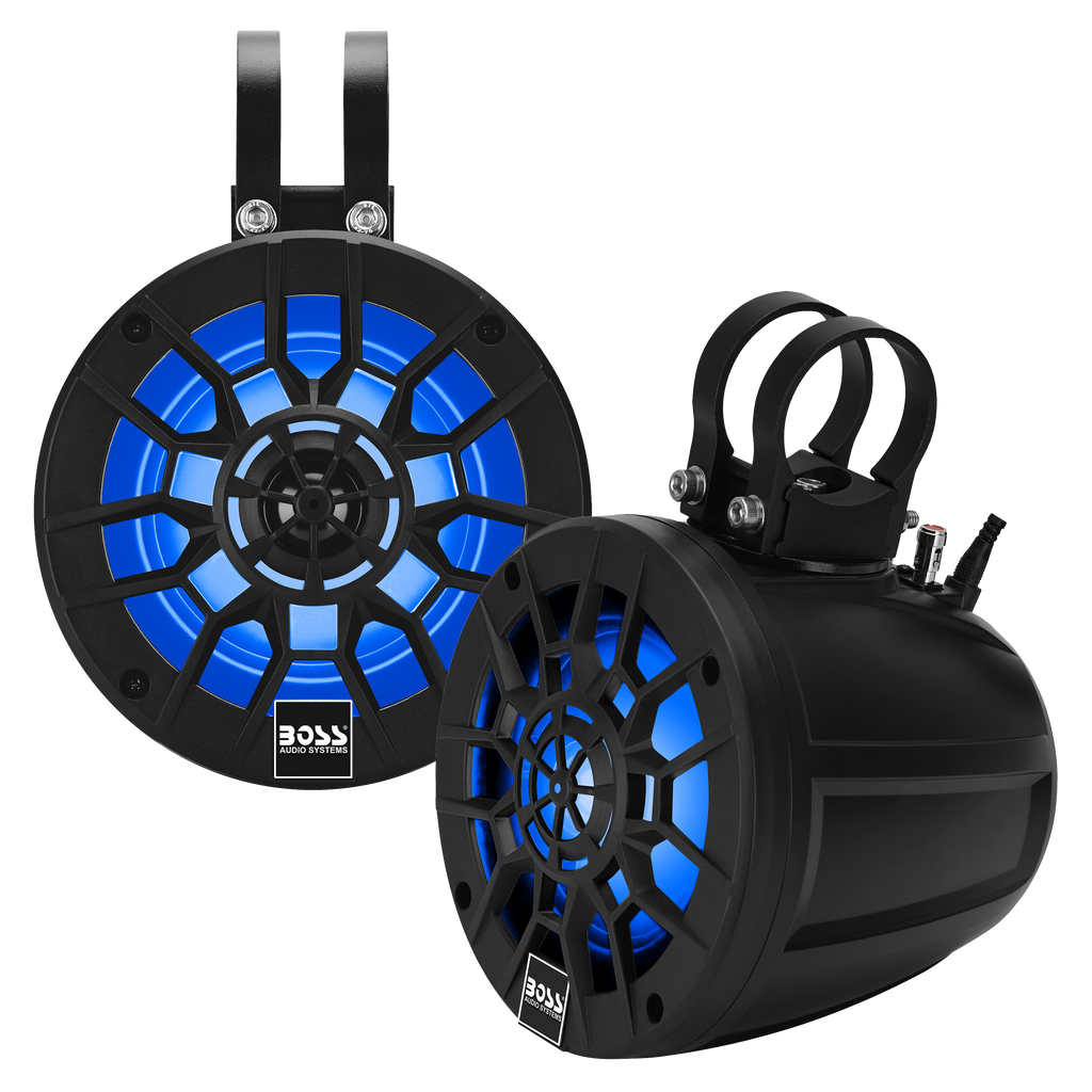 BOSS Audio Systems MPWT50RGB ATV UTV Marine Boat 5.25 Inch
