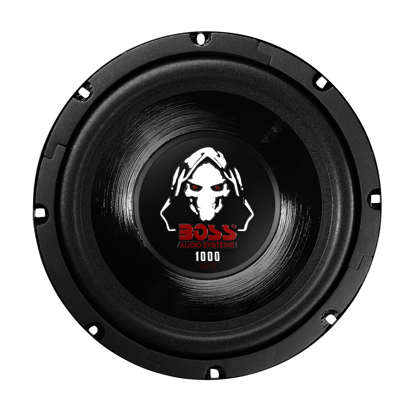 BOSS Audio Systems P80DVC Phantom Series 8 Inch Car Subwoofer - 1000 Watts  Max, Dual 4 Ohm Voice Coil, Sold Individually, Hook Up To Amp