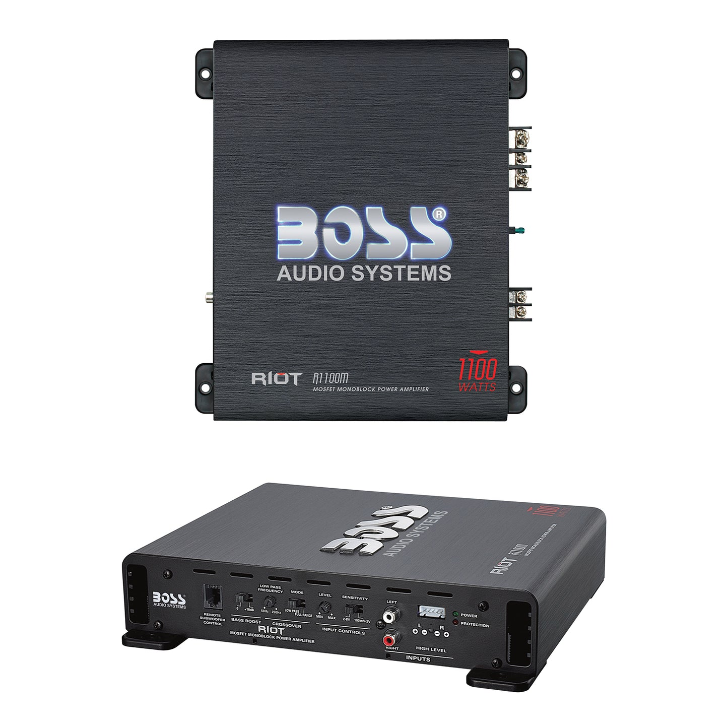 BOSS Audio Systems R1100M Monoblock Car Amplifier - 1100