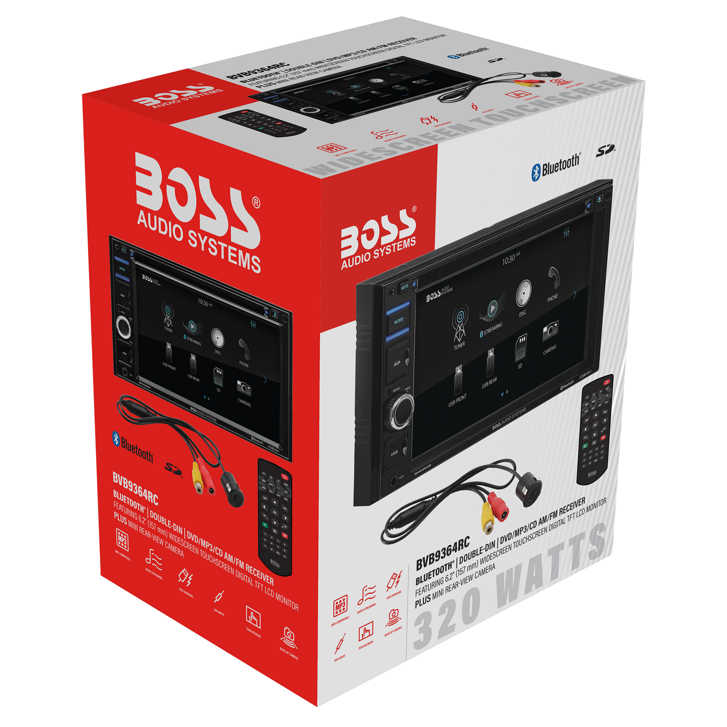 BOSS Audio Systems BVB9364RC Car Stereo - Double Din, 6.2 Inch